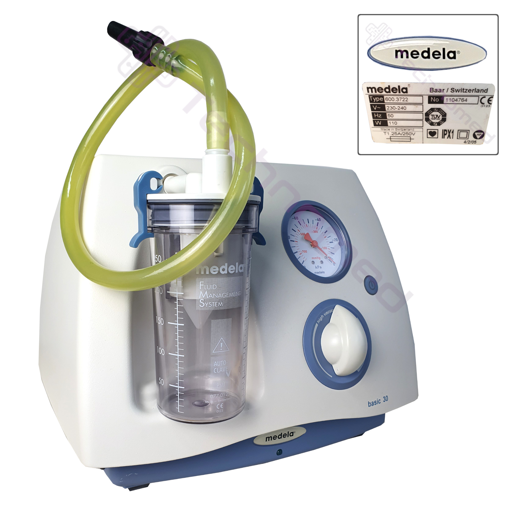 Ssaki elektryczne używane Medela MEDELA BASIC 30 - Technomed rekondycjonowane
