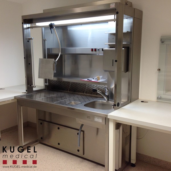 Stanowiska histopatologiczne (stoły formalinowe) KUGEL medical UCS-1500-E-BTL