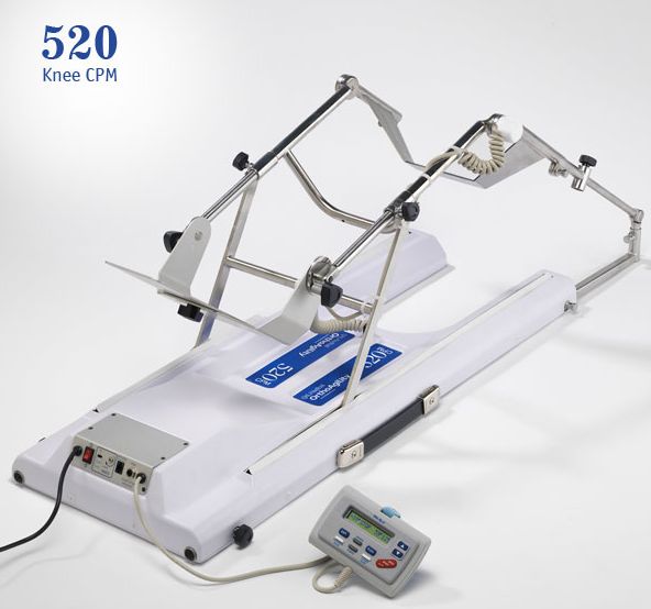 Staw kolanowy i biodrowy - szyny CPM QAL Medical 520