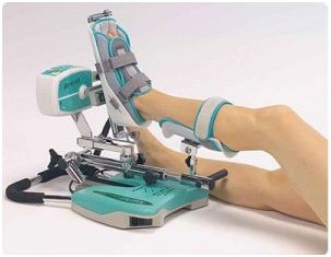 Staw skokowy - szyny CPM Kinetec Breva