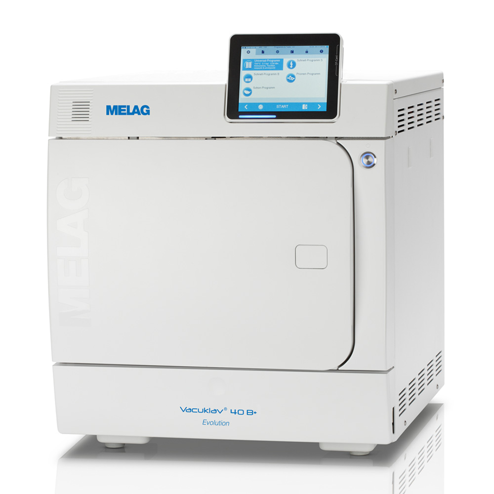 Sterylizatory parowe małe - autoklawy MELAG Vacuklav 40 B+ Evolution