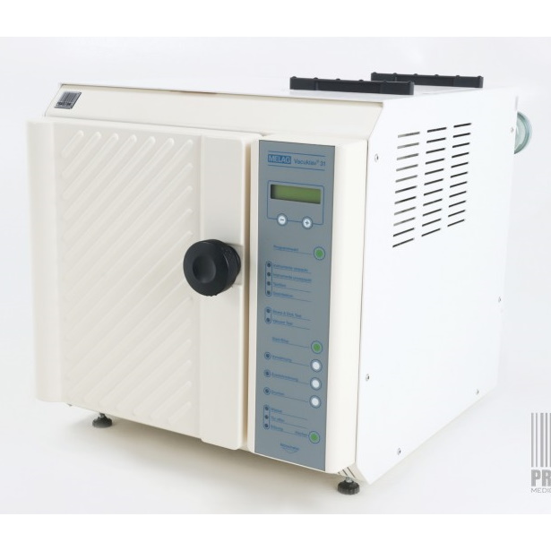 Sterylizatory parowe małe używane B/D Melag Vacuklav 31 - Praiston rekondycjonowany