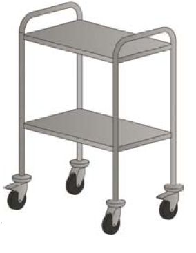 Stoliki na instrumenty - asystory ALVO Medical ALVO 2-204-2