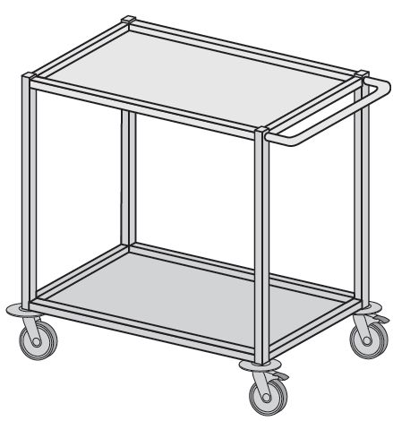 Stoliki na instrumenty - asystory TRIBO SK 7112Z/02