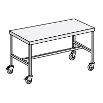 Stoliki na instrumenty - asystory Spółdzielnia Mechaników SMS SN-95 / SN-95P / SN-126 / SN-126P