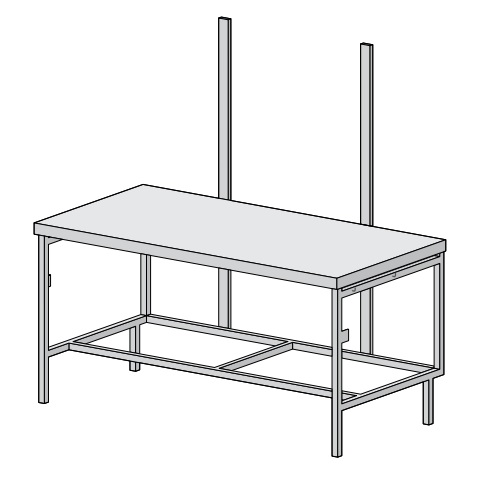 Stoły do pakietowania Spółdzielnia Mechaników SMS STP-1F