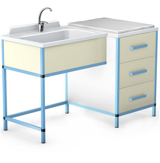 Stoły do pielęgnacji niemowląt - przewijaki TECH-MED Sp. z o.o. OSKAR