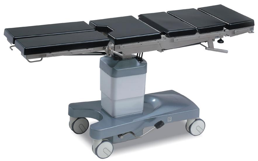 Stoły operacyjne Konkret System AMBER - Stół 7 segmentowy