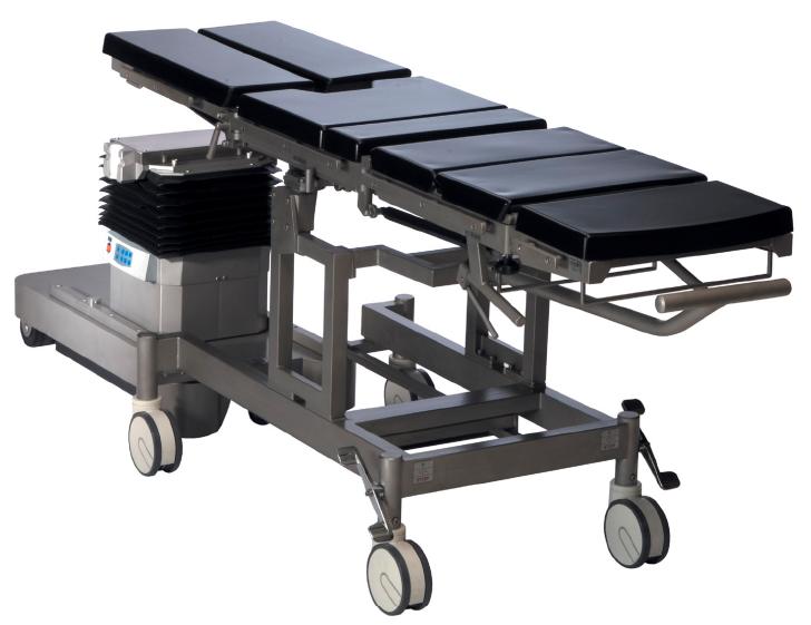 Stoły operacyjne Konkret System wymiennych blatów ONYX - Stół 7 segmentowy