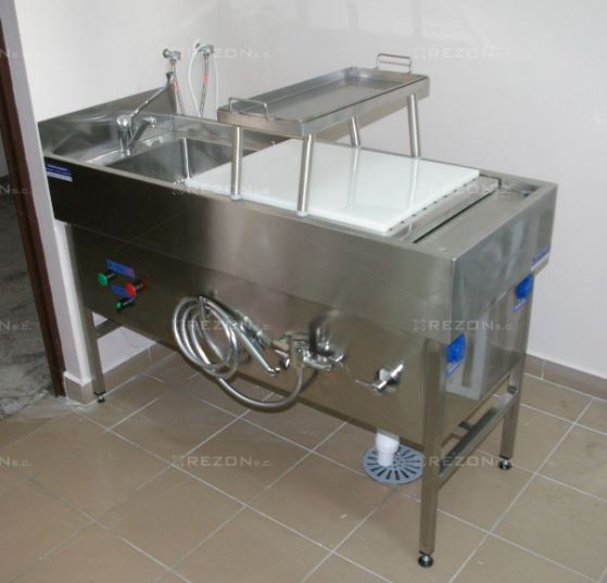 Stoły sekcyjne weterynaryjne Rezon do selekcjonowania ryb