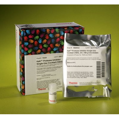 Suplementy i dodatki do hodowli komórek THERMO SCIENTIFIC Koktajl inhibitora proteazy Halt