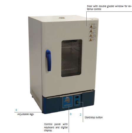 Suszarki laboratoryjne Nahita blue/Auxilab Seria 632 Plus