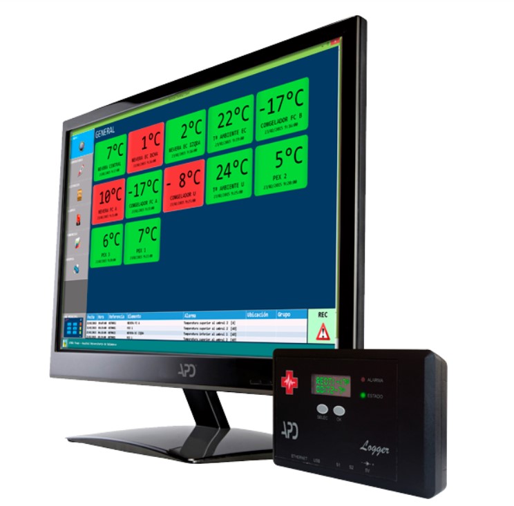 Systemy do monitorowania temperatury B/D Logger