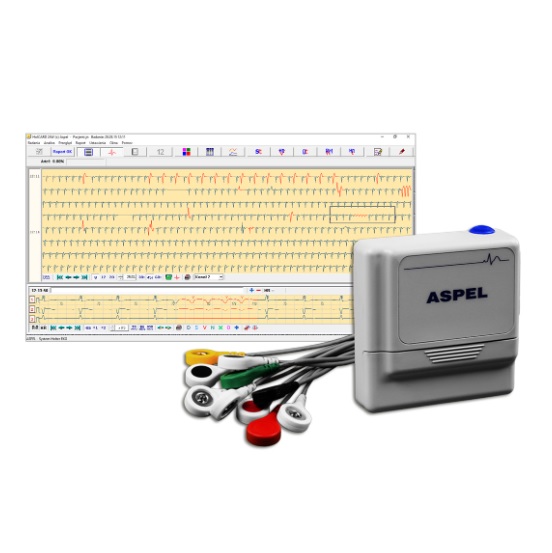 Systemy holterowskie EKG ASPEL HolCARD 24W Alfa System A712 v.201/ v.301