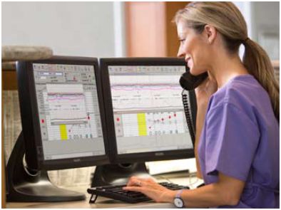 Systemy informatyczne do zarządzania danymi pacjenta B/D OB TRACE VUE