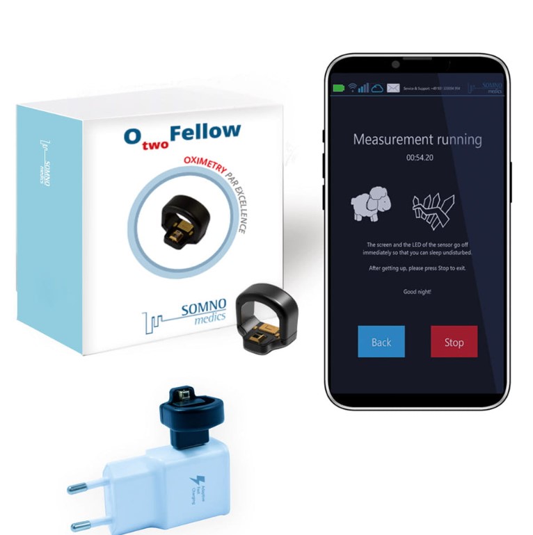 Systemy monitorowania parametrów życiowych i ruchu SOMNOmedics OtwoFellow