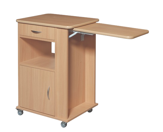 z rozkładanym blatem