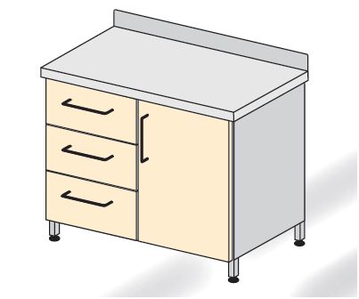 Szafki stojące TRIBO K 3203/03