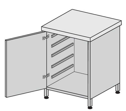 Szafki stojące TRIBO K 620A