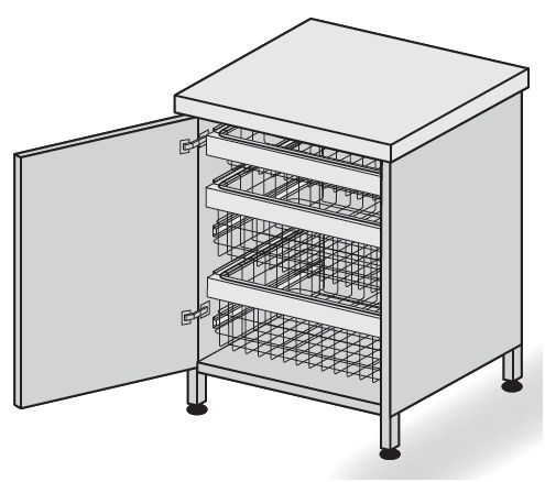 Szafki stojące TRIBO K 622A
