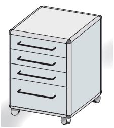 Szafki stojące TRIBO typ 2104