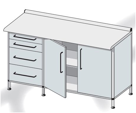 Szafki stojące TRIBO typ 3303