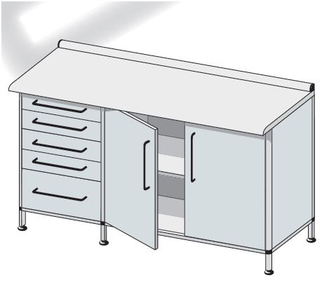 Szafki stojące TRIBO typ 3304