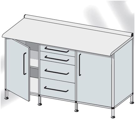 Szafki stojące TRIBO typ 3403