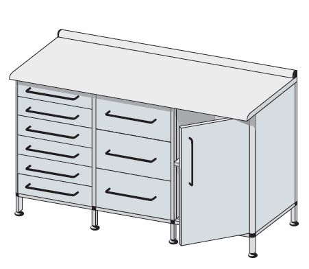 Szafki stojące TRIBO typ 3406