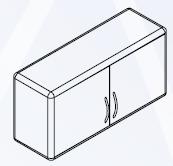 Szafki wiszące FORMED SW2D/60
