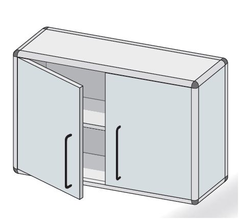 Szafki wiszące TRIBO typ 4201