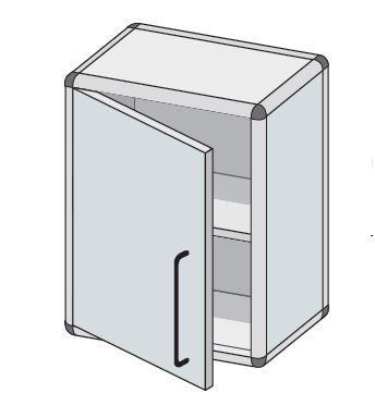 Szafki wiszące TRIBO typ 4203
