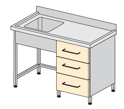 Szafki zlewozmywakowe TRIBO SK 3015/01