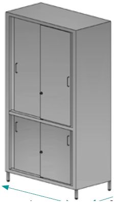 Szafy medyczne ALVO Medical ALVO 2-263-2