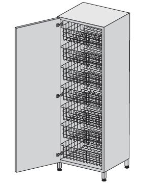 Szafy medyczne TRIBO K 613B