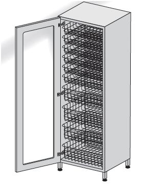 Szafy medyczne TRIBO K 617B