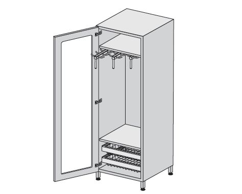 Szafy medyczne TRIBO K 619A