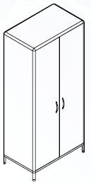 Szafy medyczne FORMED S2D/120