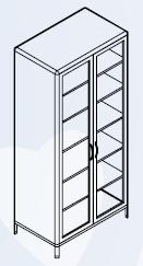 Szafy medyczne FORMED S2DS/60