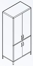 Szafy medyczne FORMED S4D/90