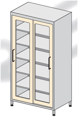 Szafy medyczne TRIBO SK 5502/03