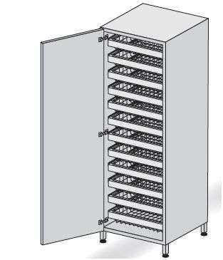 Szafy medyczne TRIBO SK 611A