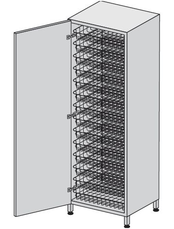 Szafy medyczne TRIBO SK 611B