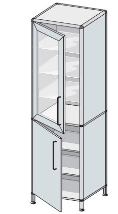 Szafy medyczne TRIBO typ 5201