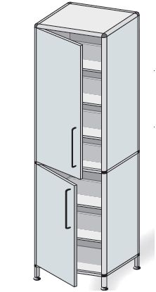 Szafy medyczne TRIBO typ 5202