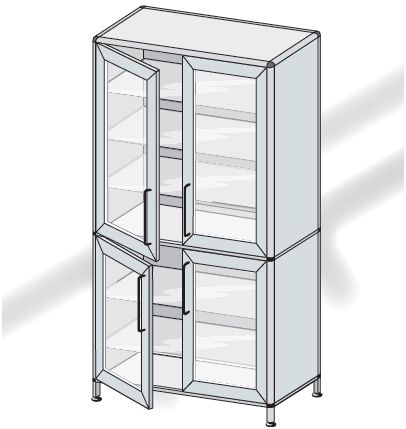 Szafy medyczne TRIBO typ 5403