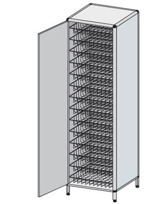 Szafy medyczne TRIBO typ S 611