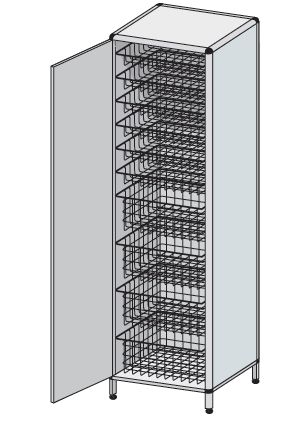 Szafy medyczne TRIBO typ S 612