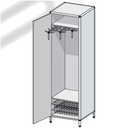 Szafy medyczne TRIBO typ S 615
