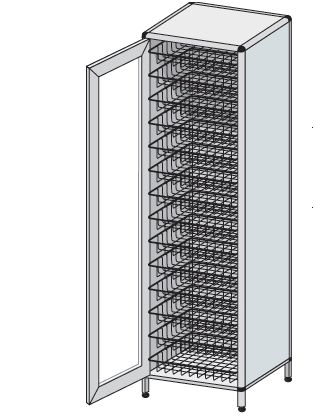 Szafy medyczne TRIBO typ S 616
